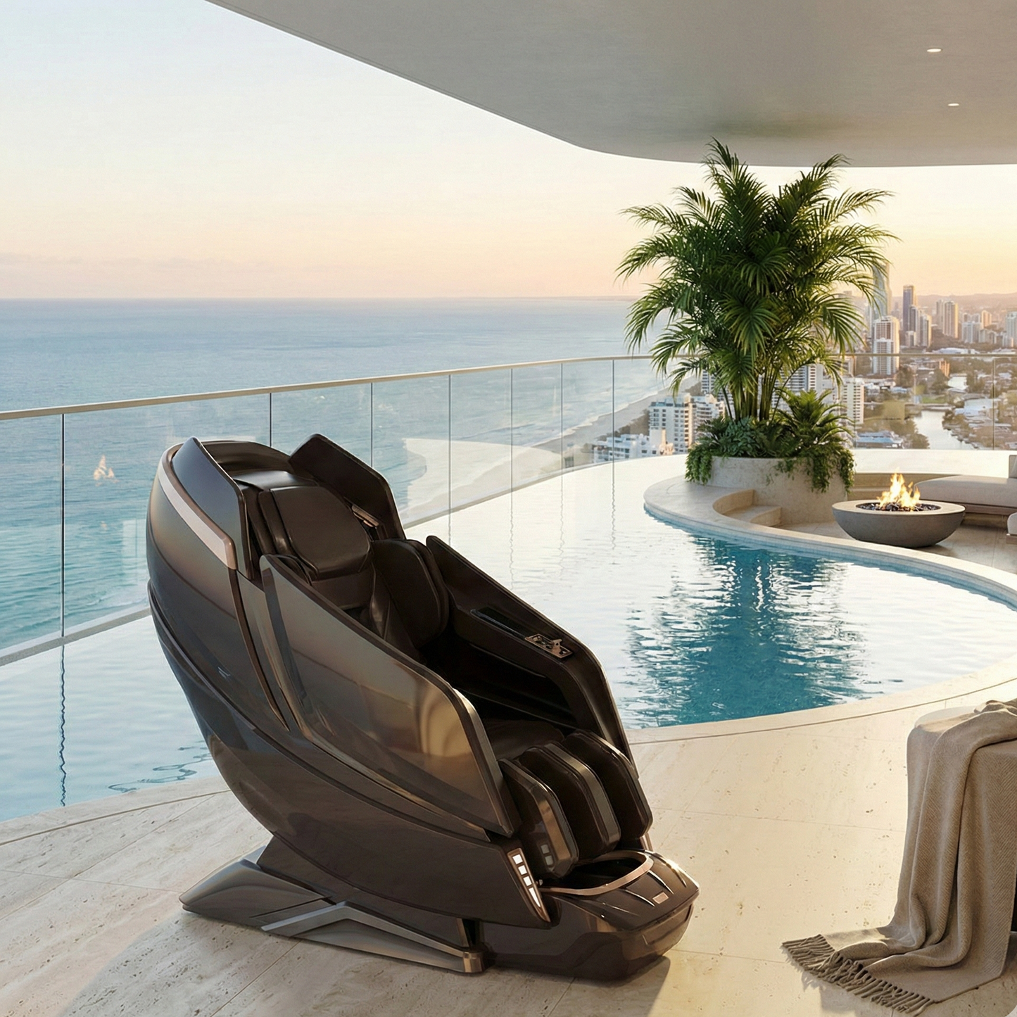 Dios 1288 8D Luxury Massage Chair | Dual Roller System | SL-Track