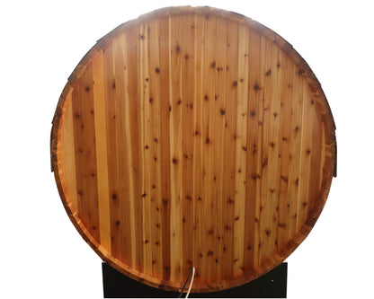 SunRay Solace 2-Person Traditional Barrel Sauna