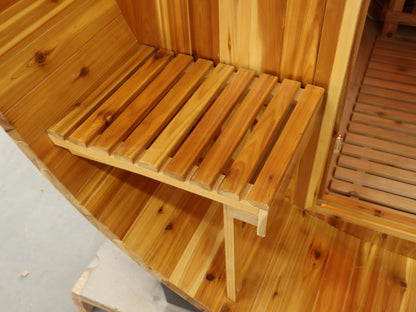 SunRay Oasis 4-Person Canopy Barrel Sauna