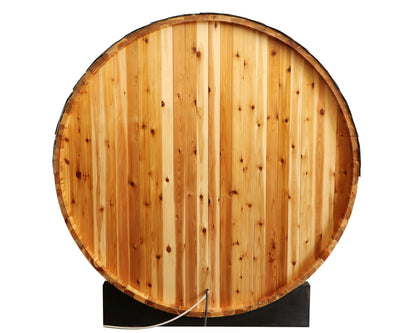 SunRay Aurora 4-Person Traditional Barrel Sauna