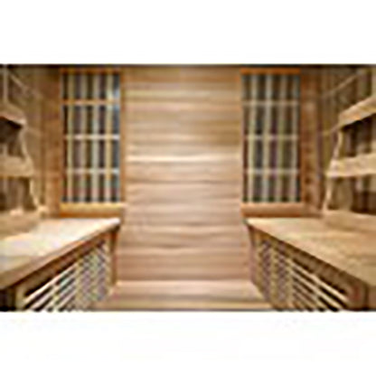 SunRay Roslyn 4-Person Infrared Sauna | 10 Carbon Heaters | Canadian Red Cedar