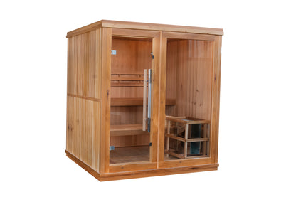 SunRay Charleston 4-Person Traditional Sauna