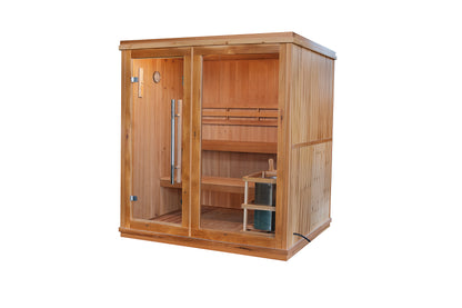 SunRay Charleston 4-Person Traditional Sauna