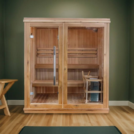 SunRay Charleston 4-Person Traditional Sauna