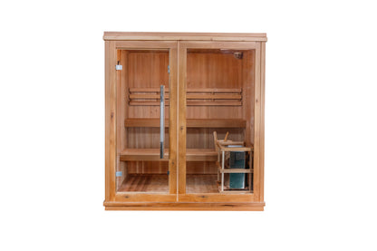 SunRay Charleston 4-Person Traditional Sauna