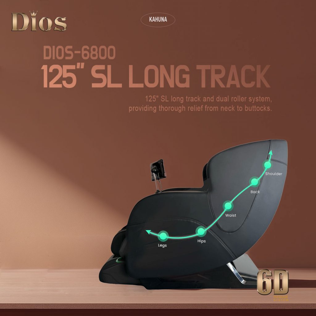 Dios 6800 6D Zero-Gravity Massage Chair