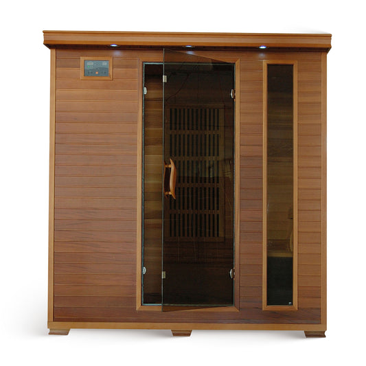 Klondike 4-Person Cedar Infrared Sauna