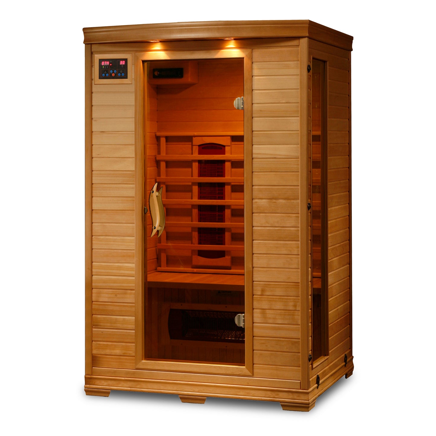 Coronado 2-Person Hemlock Infrared Sauna - Ceramic