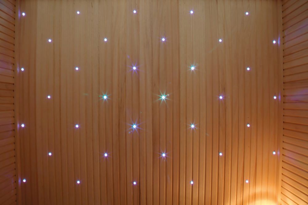 SunRay Westlake 3-Person Luxury Indoor Traditional Sauna with Harvia Heater