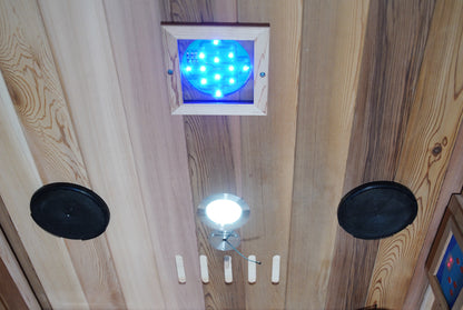 SunRay Sedona 2 Person Infrared Sauna | Canadian Red Cedar | Ultra Low EMF