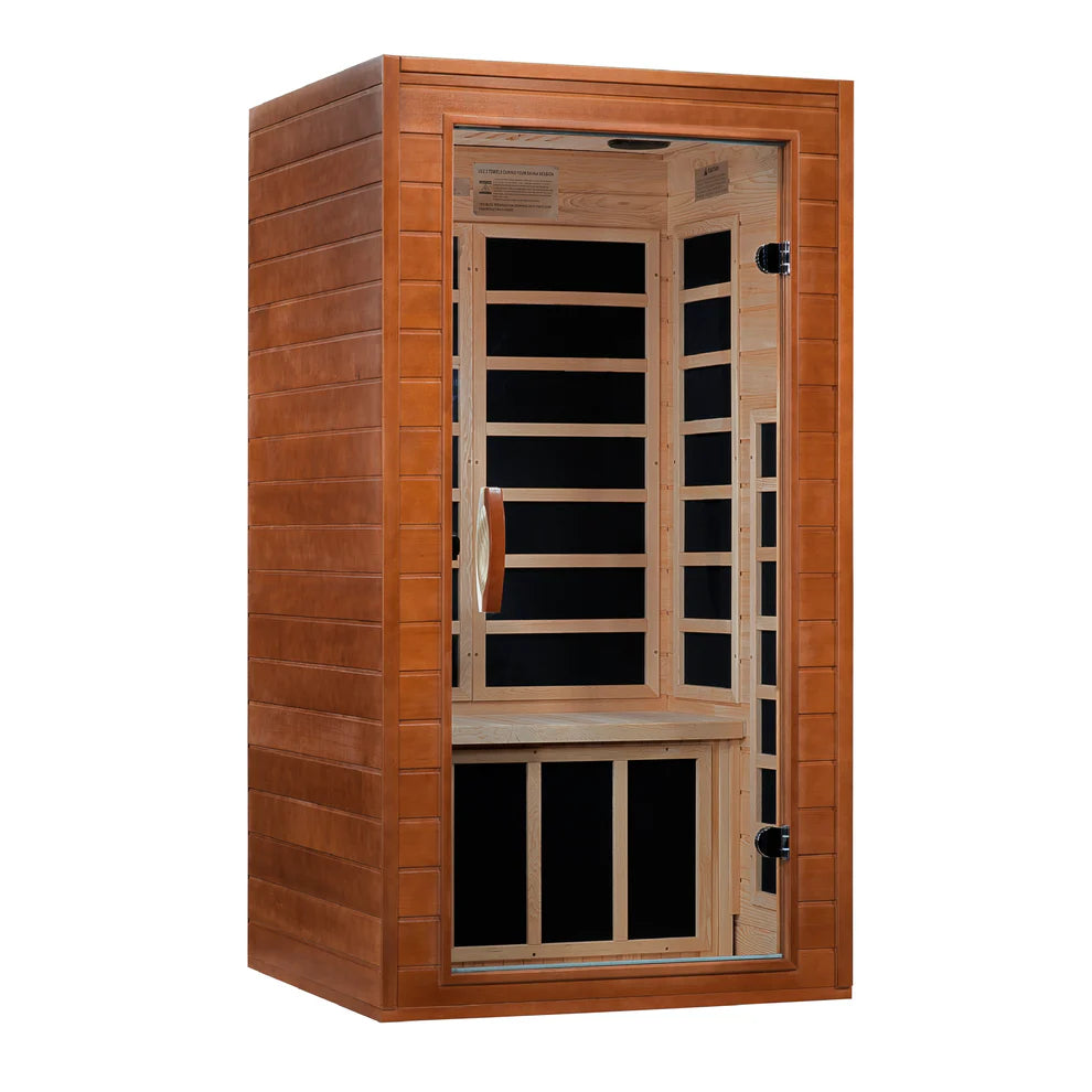 Dynamic Avila 1-2 Person Low EMF FAR Infrared Sauna DYN-6103-01