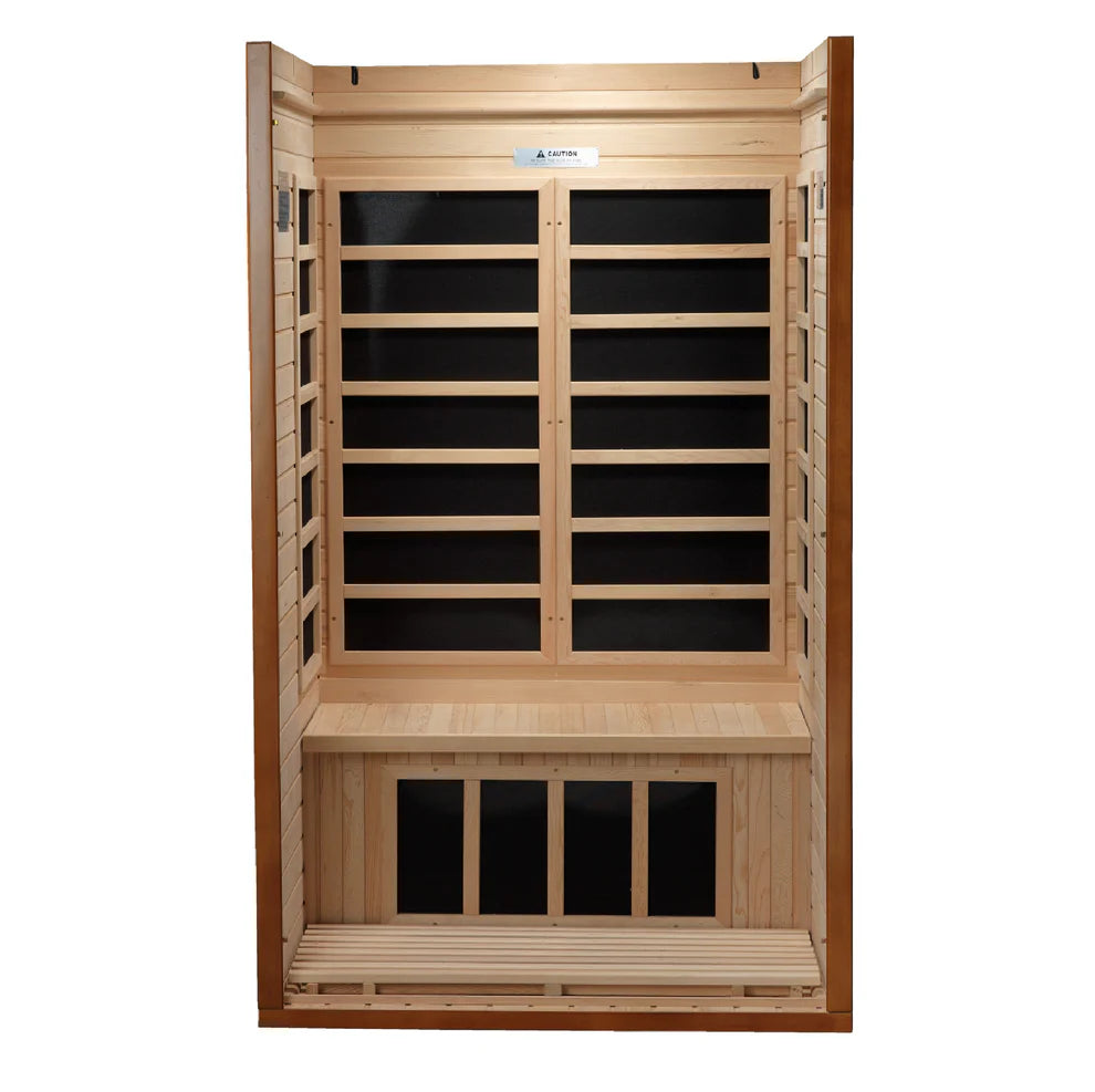 Dynamic Barcelona 1 Person Low EMF Far Infrared Sauna DYN-6106-01