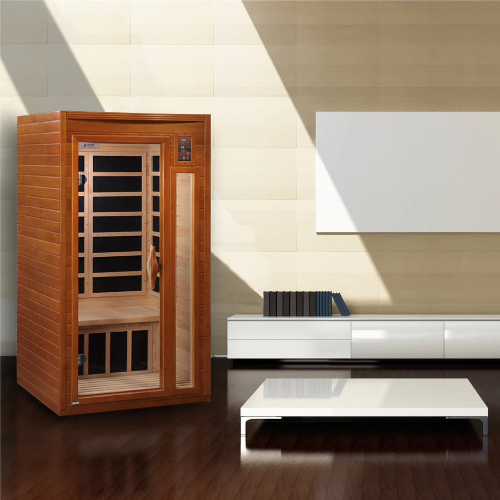 Dynamic Barcelona 1 Person Low EMF Far Infrared Sauna DYN-6106-01
