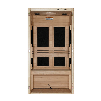 Dynamic Veneto 1 Person Low EMF Far IR Sauna DYN-6115-05