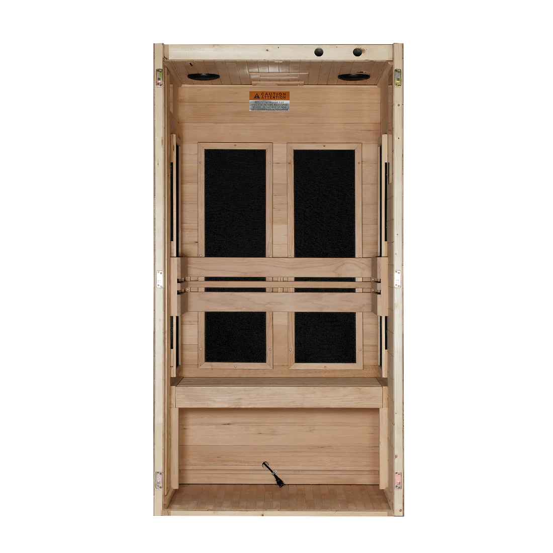 Dynamic Veneto Elite 1 Person Ultra Low EMF Far IR Sauna DYN-6115-05 Elite