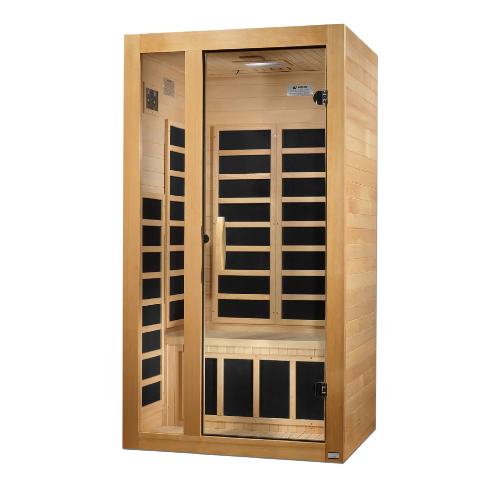 Dynamic Gracia 1 Person Full Spectrum Near Zero EMF IR Sauna DYN-6119-03 FS