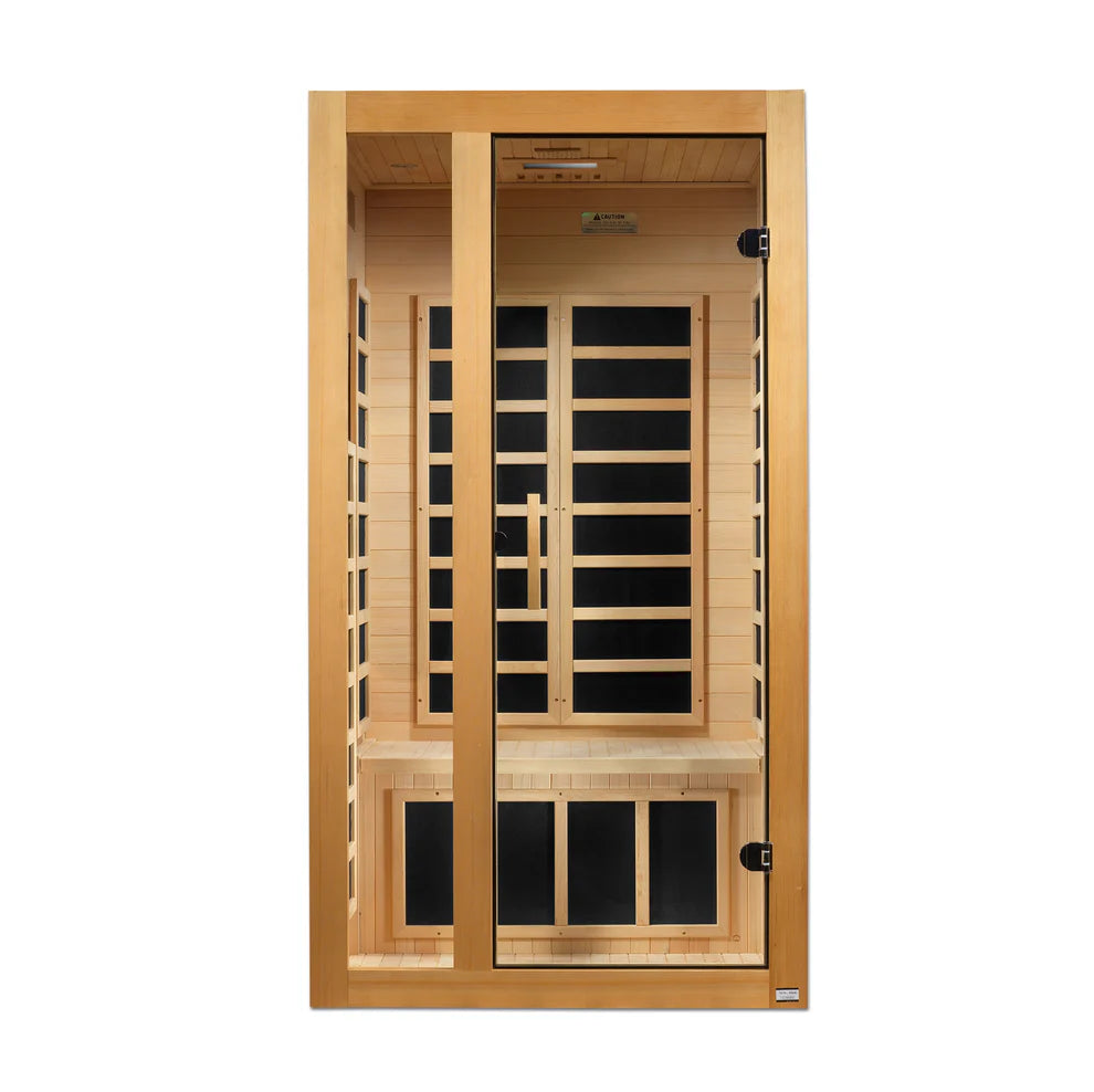 Dynamic Gracia 1 Person Full Spectrum Near Zero EMF IR Sauna DYN-6119-03 FS