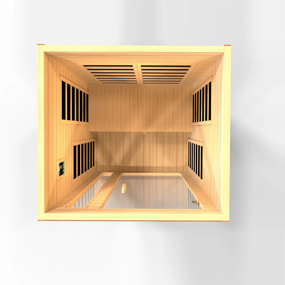 Dynamic Cardoba Elite 2 Person Ultra Low EMF Sauna (DYN-6203-01 Elite).