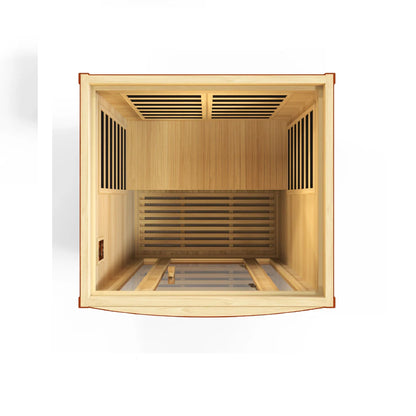 Dynamic San Marino 2 Person Low EMF Far Infrared Sauna DYN-6206-01