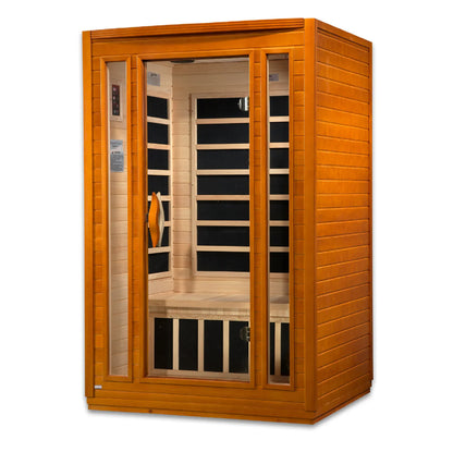 Dynamic San Marino Elite 2 Person Ultra Low EMF Far Infrared Sauna DYN-6206-01 Elite