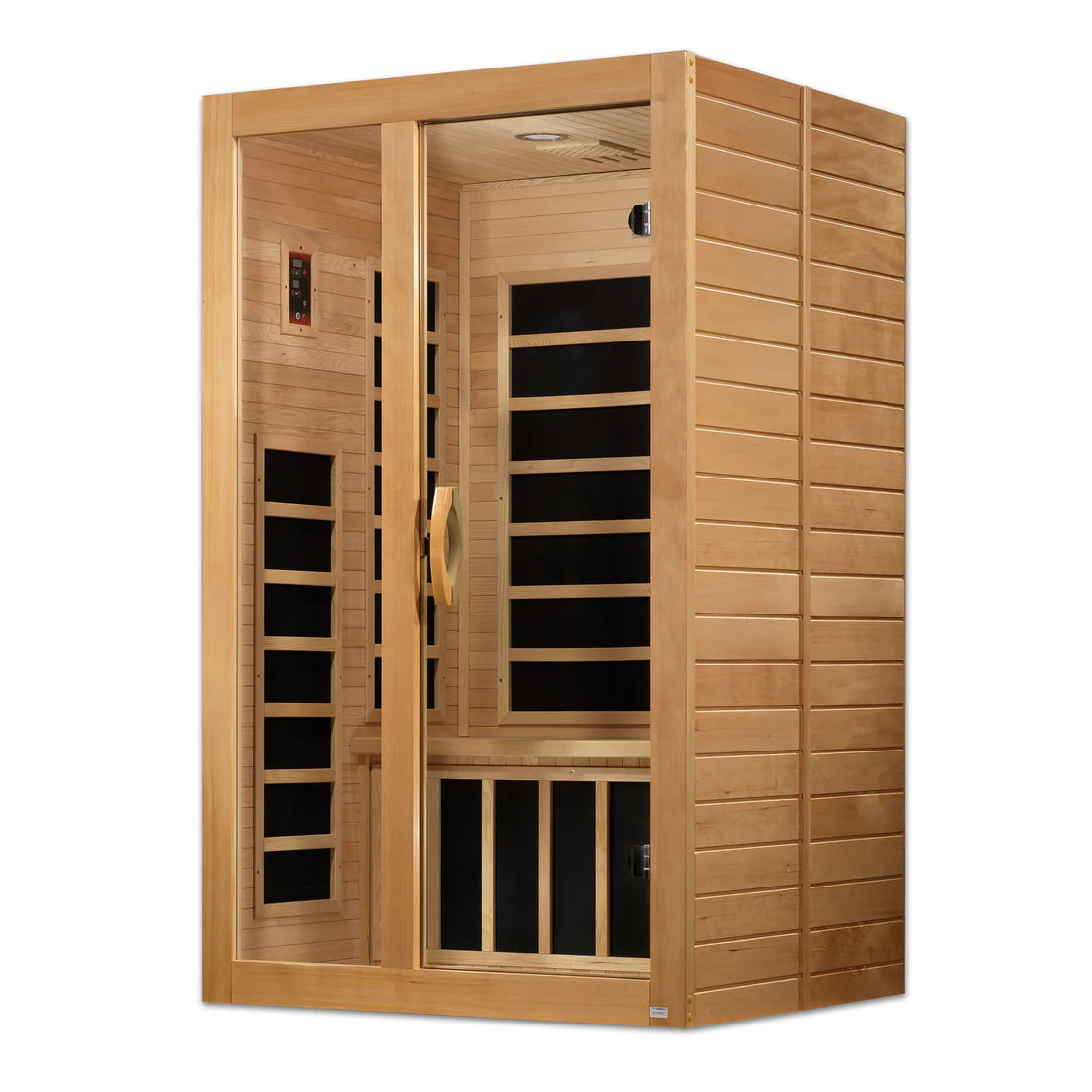 Dynamic Santiago Low EMF 2 Person Home IR Sauna DYN-6209-01