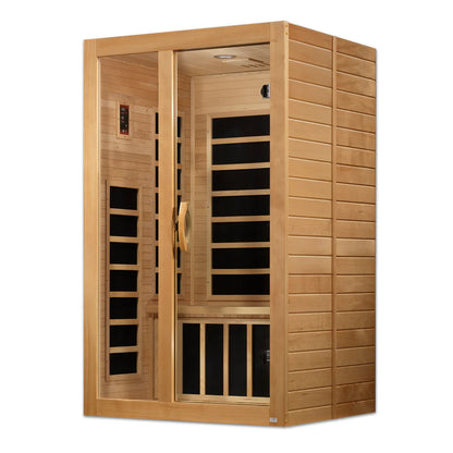 Dynamic Santiago Low EMF 2 Person Home IR Sauna DYN-6209-01