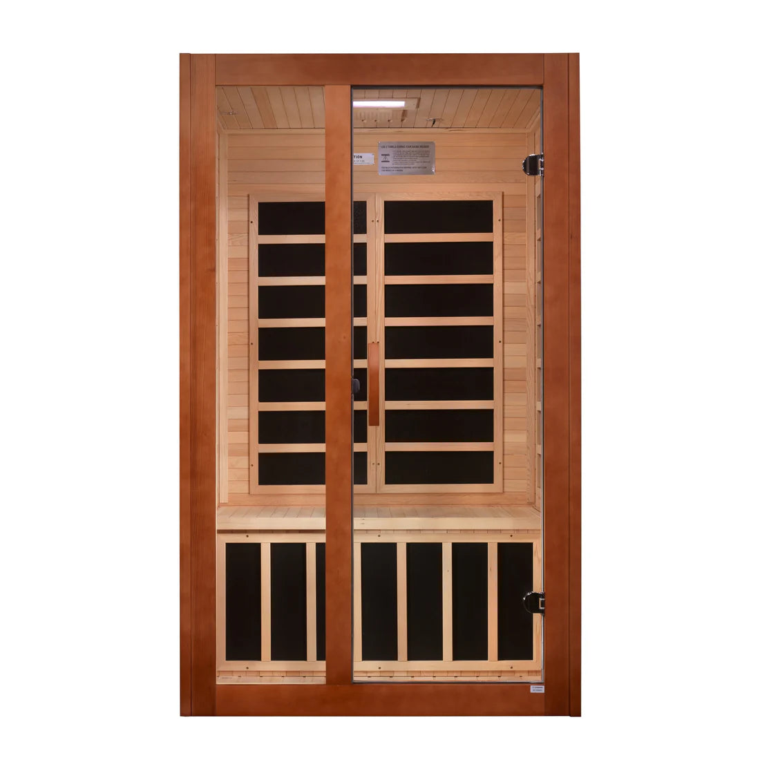 Dynamic Santiago Elite 2 Person Ultra Low EMF FAR Infrared Sauna DYN-6209-02 Elite