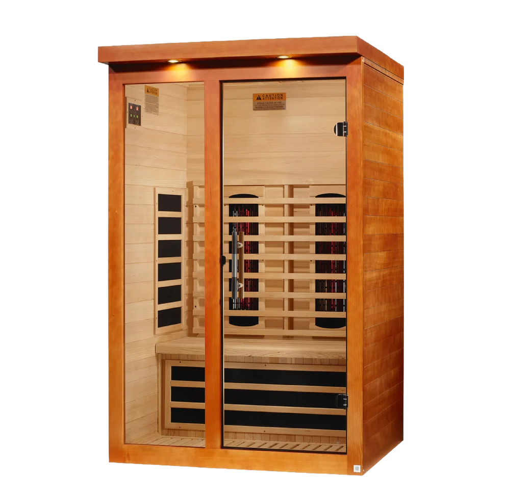 Dynamic “Llumeneres” 2 Person Full Spectrum Nero Zero EMF FAR IR Sauna