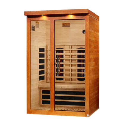 Dynamic “Llumeneres” 2 Person Full Spectrum Nero Zero EMF FAR IR Sauna