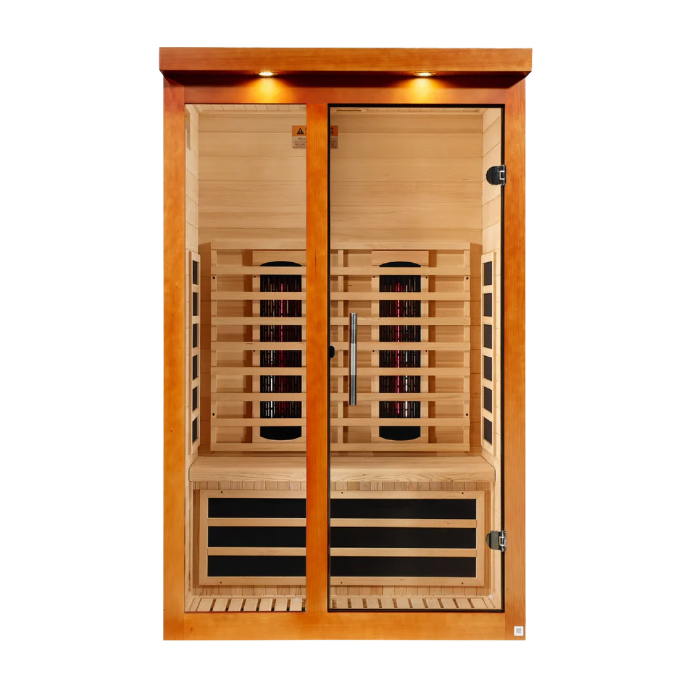 Dynamic “Llumeneres” 2 Person Full Spectrum Nero Zero EMF FAR IR Sauna