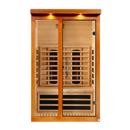 Dynamic “Llumeneres” 2 Person Full Spectrum Nero Zero EMF FAR IR Sauna