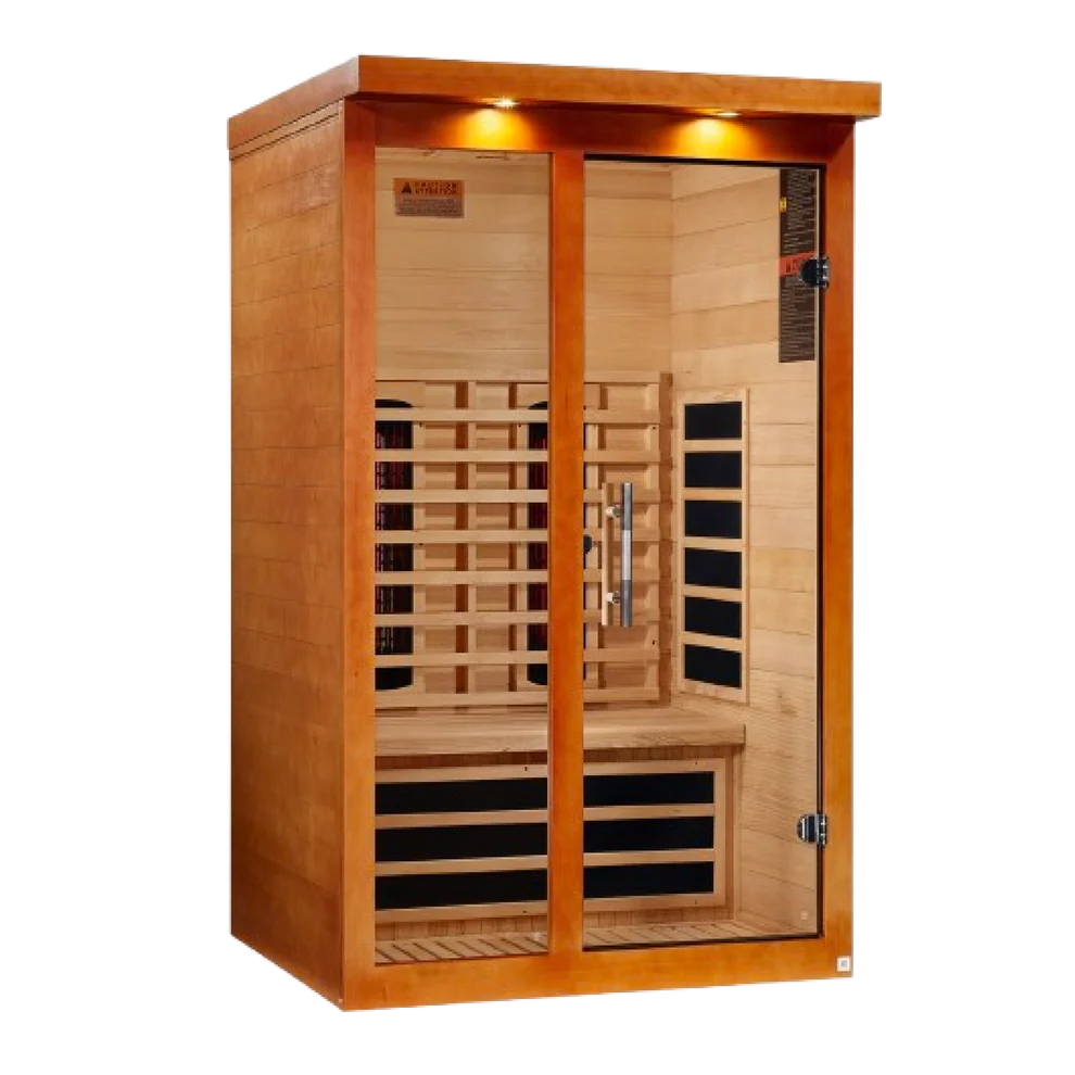 Dynamic “Llumeneres” 2 Person Full Spectrum Nero Zero EMF FAR IR Sauna