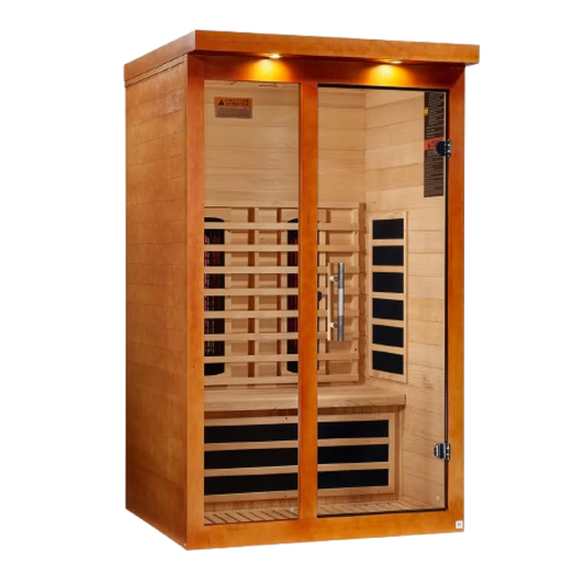 Dynamic “Llumeneres” 2 Person Full Spectrum Nero Zero EMF FAR IR Sauna