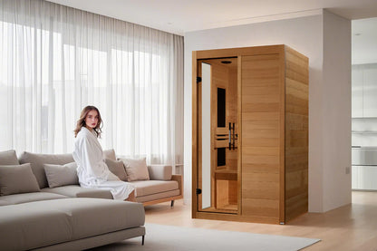 Dynamic Lucca Elite – 2 Person Ultra Low EMF FAR IR Sauna DYN-6215-05 Elite