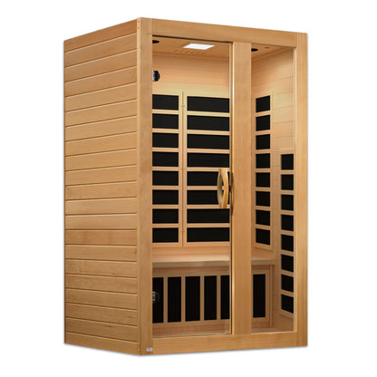 Dynamic Serena Elite 2 Person Ultra Low EMF FAR IR Sauna DYN-6229-01 Elite