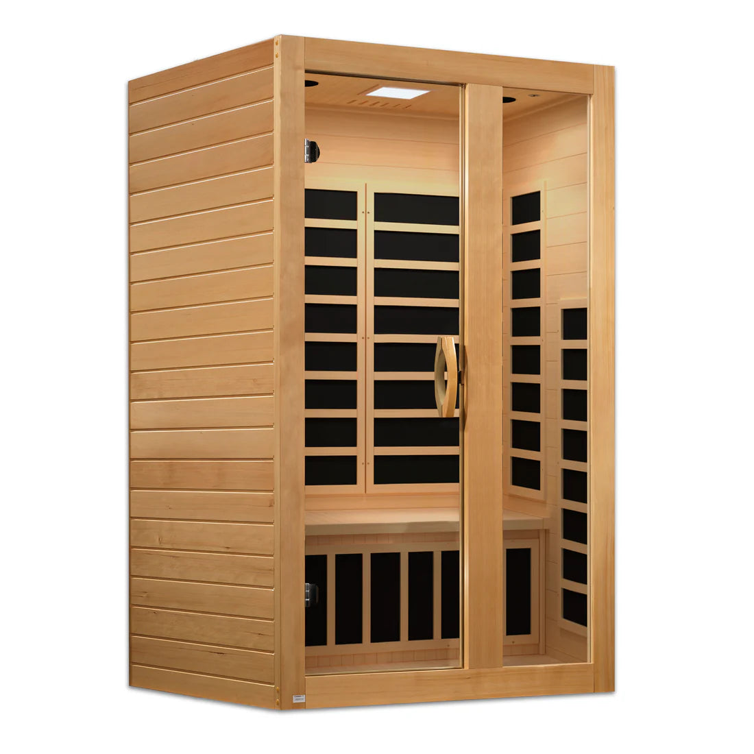 Dynamic Serena 2 Person Low EMF FAR IR Sauna DYN-6229-01