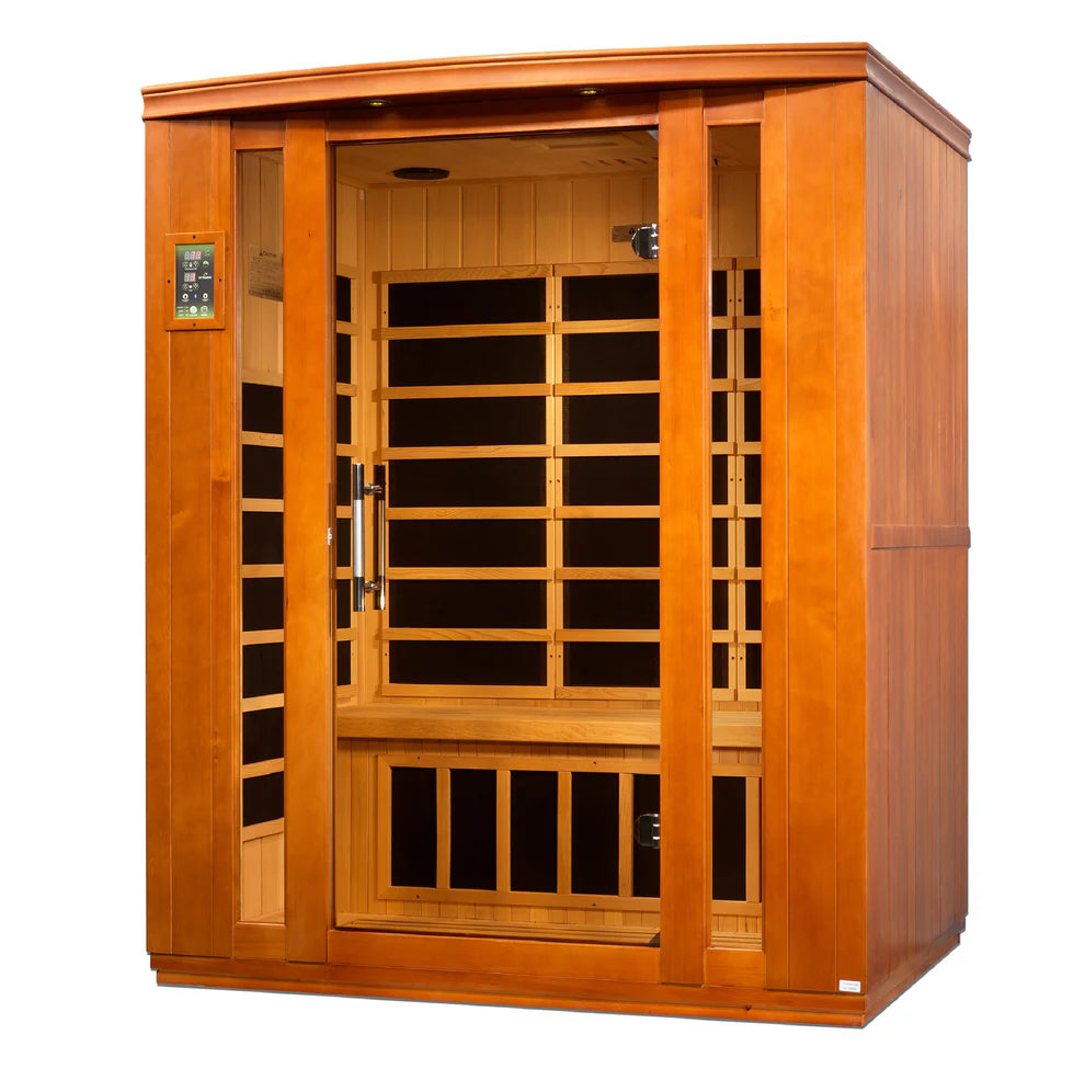 Dynamic Bellagio 3 Person Low EMF Far Infrared Sauna DYN-6306-02