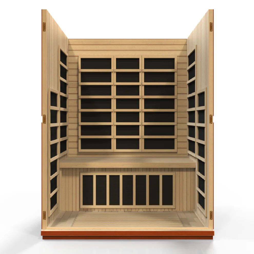 Dynamic Bellagio 3 Person Low EMF Far Infrared Sauna DYN-6306-02