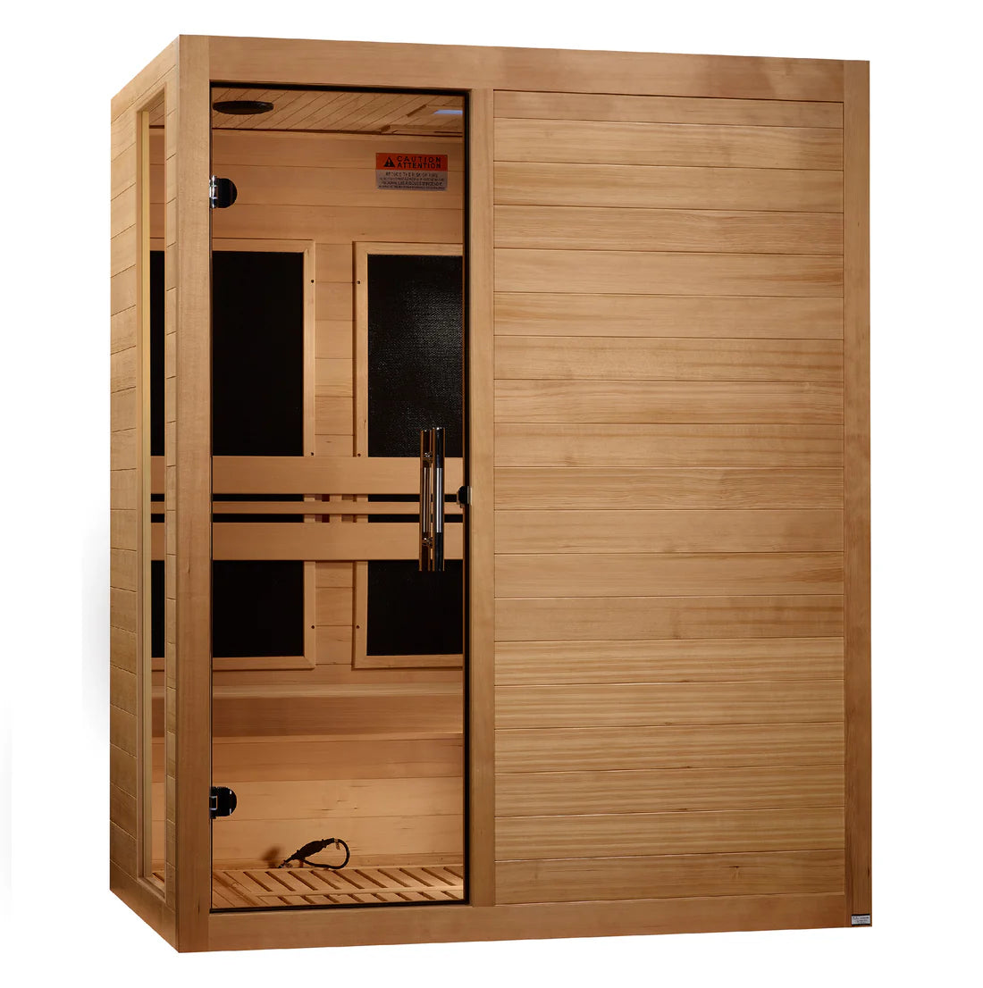 Dynamic Toscana 3 Person Low EMF Far Infrared Home Sauna DYN-6315-05