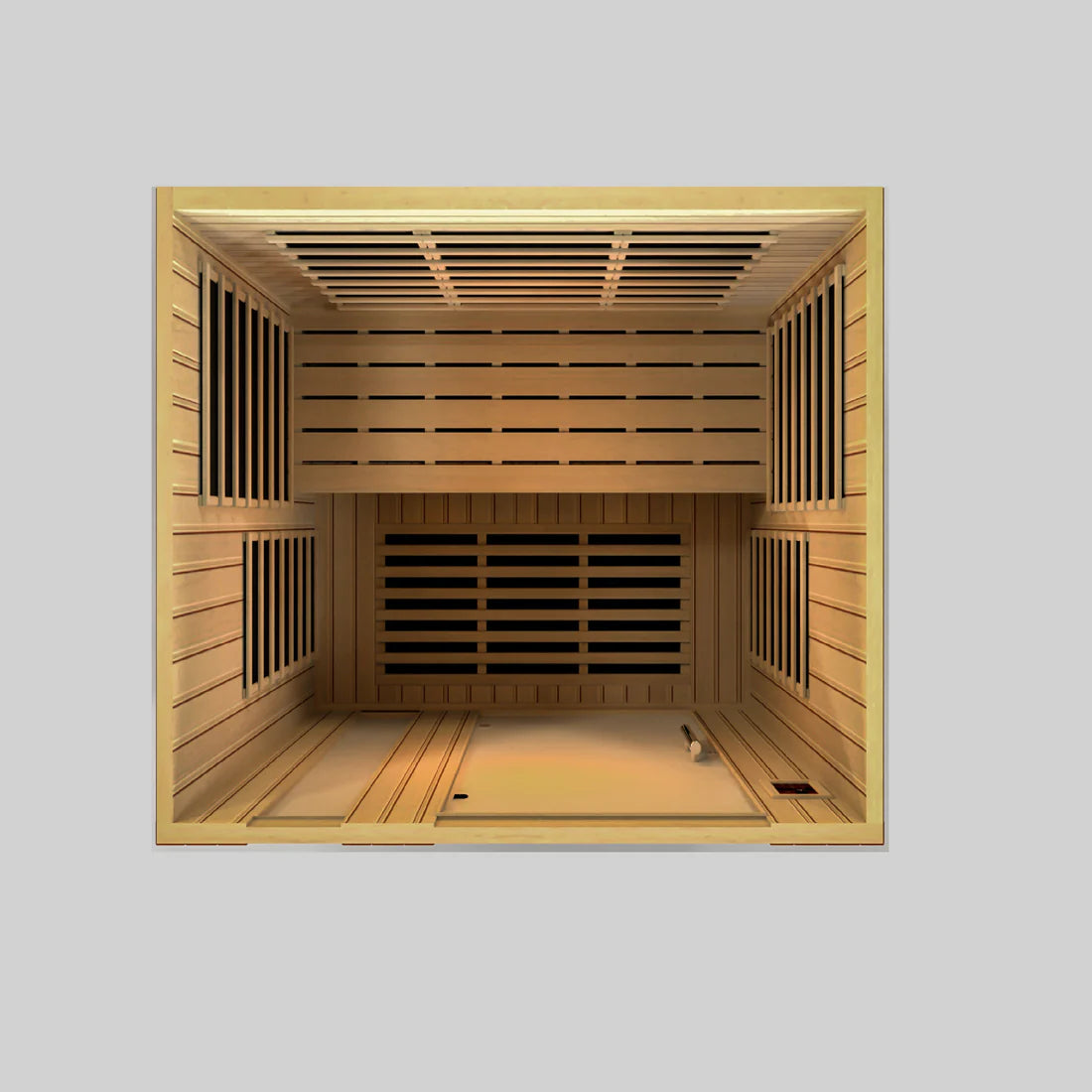 Dynamic Lugano 3 Person Low EMF Far Infrared Sauna DYN-6336-02