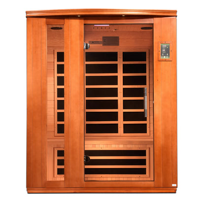 Dynamic Lugano 3 Person Low EMF Far Infrared Sauna DYN-6336-02