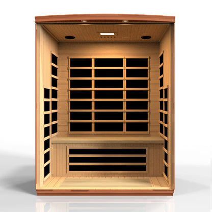 Dynamic Lugano Elite 3 Person Ultra Low EMF Far Infrared Sauna DYN-6336-02 Elite