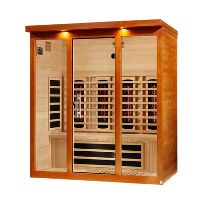 Dynamic Vila Grande 4 Person Full Spectrum Nero Zero EMF FAR IR Sauna