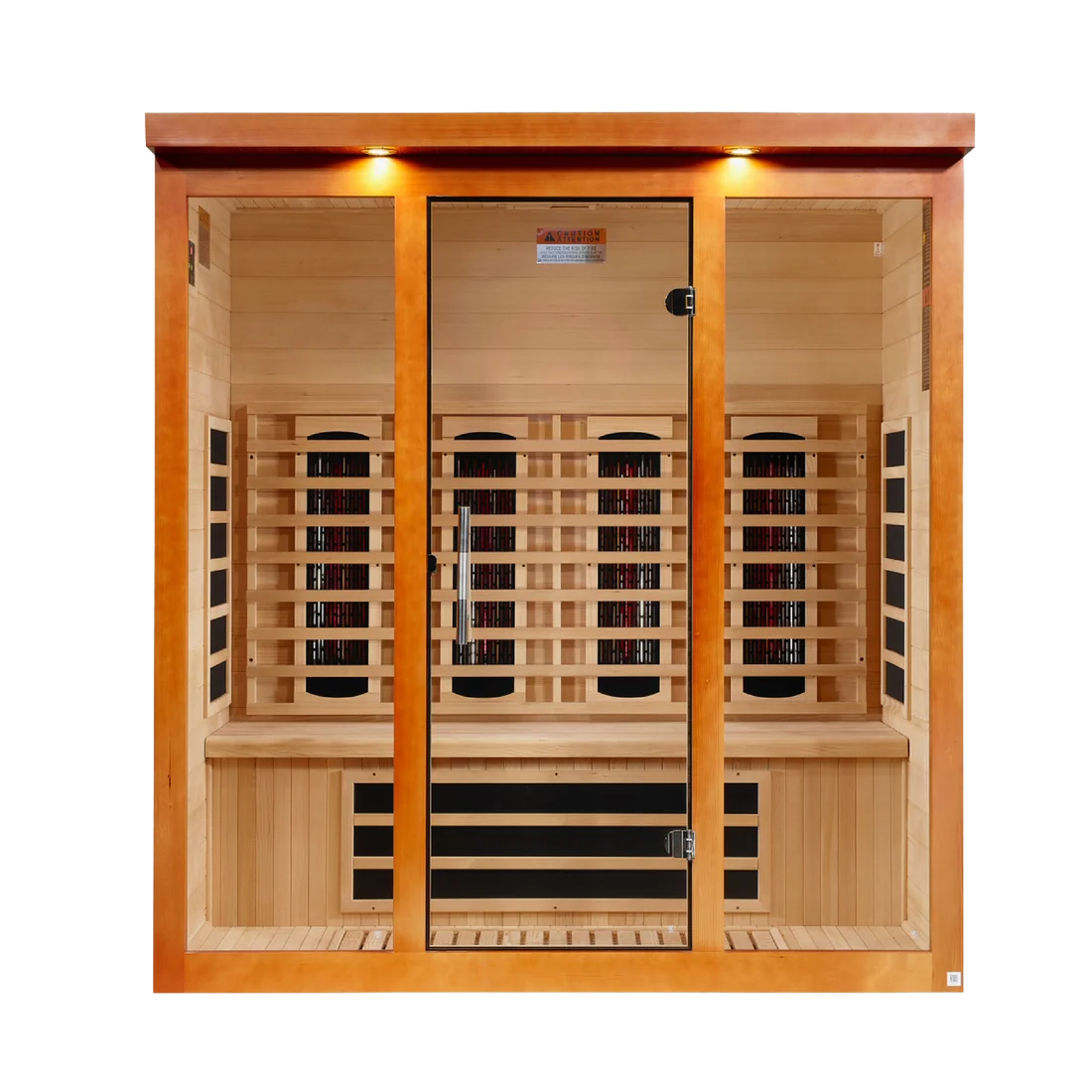 Dynamic Vila Grande 4 Person Full Spectrum Nero Zero EMF FAR IR Sauna