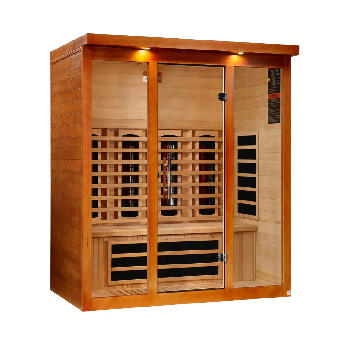 Dynamic Vila Grande 4 Person Full Spectrum Nero Zero EMF FAR IR Sauna