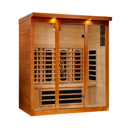 Dynamic Vila Grande 4 Person Full Spectrum Nero Zero EMF FAR IR Sauna