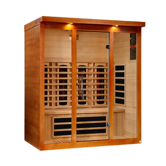 Dynamic Vila Grande 4 Person Full Spectrum Nero Zero EMF FAR IR Sauna