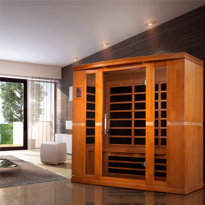 Dynamic Bergamo Low EMF Far Infrared Sauna DYN-6440-01