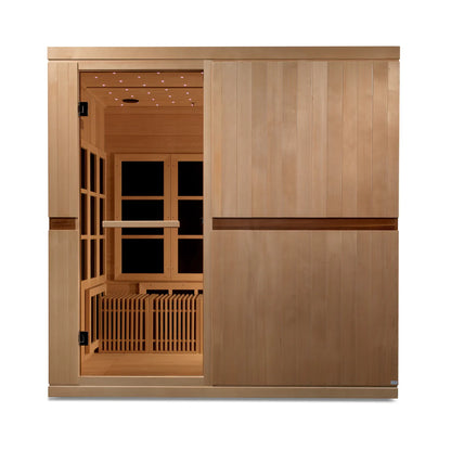 Golden Designs Catolonia Elite 8 Person Near Zero EMF Yoga / Wheel Chair Sauna GDI-6880-02 Elite