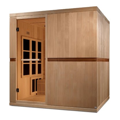 Golden Designs Catolonia Elite 8 Person Near Zero EMF Yoga / Wheel Chair Sauna GDI-6880-02 Elite